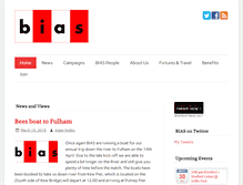 Tablet Screenshot of bias.org.uk